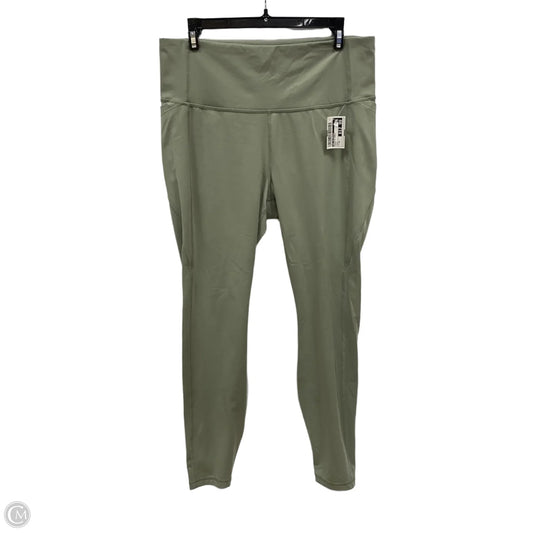 Athletic Pants By All In Motion In Green, Size: XXL