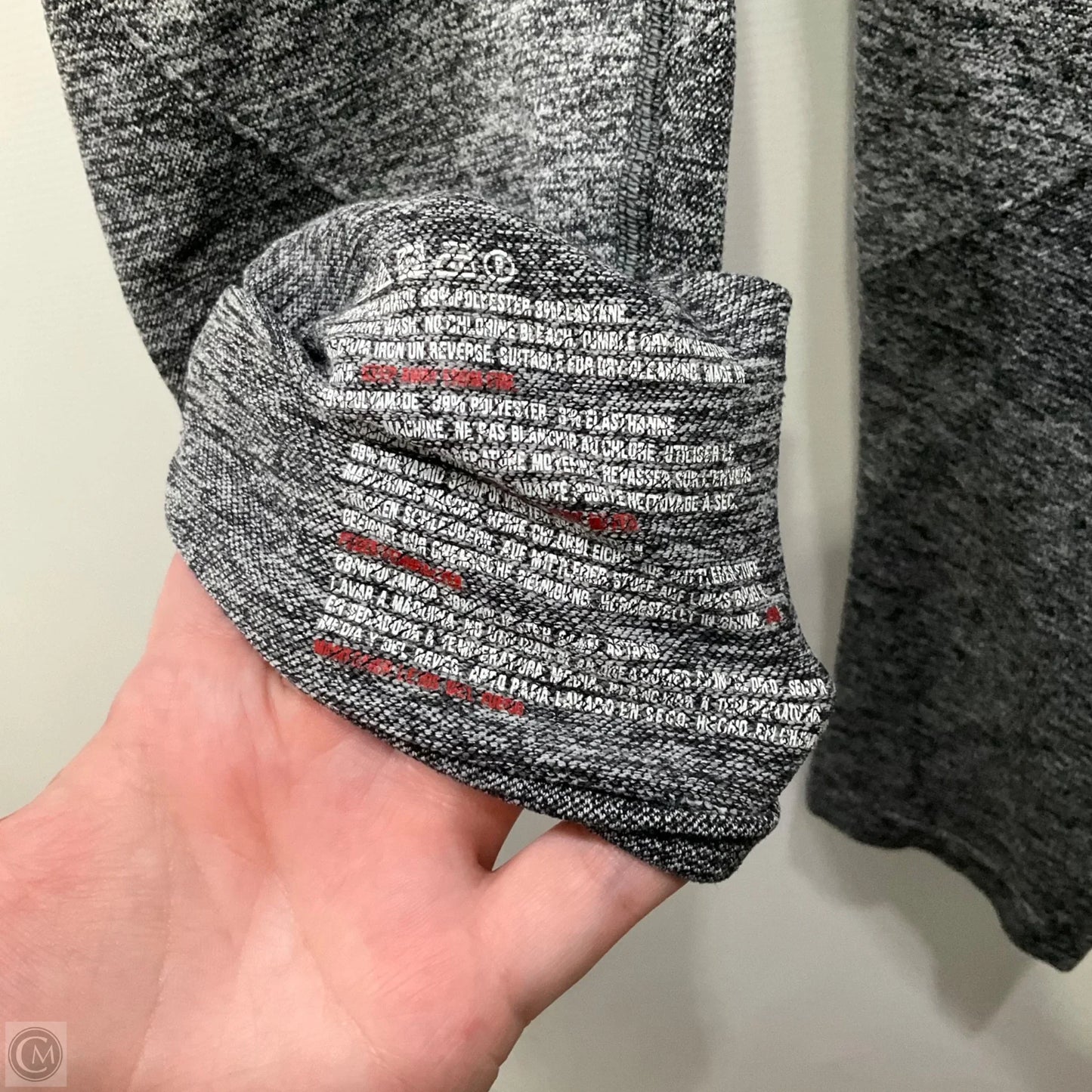 Athletic Leggings By Gym Shark In Grey, Size: S