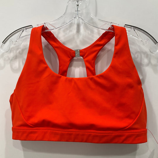 Athletic Bra By Athleta In Orange, Size: L