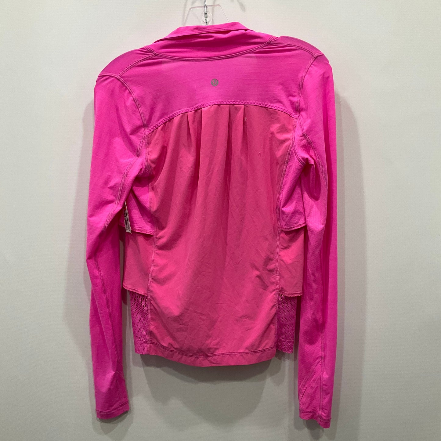 Athletic Jacket By Lululemon In Pink, Size: 4