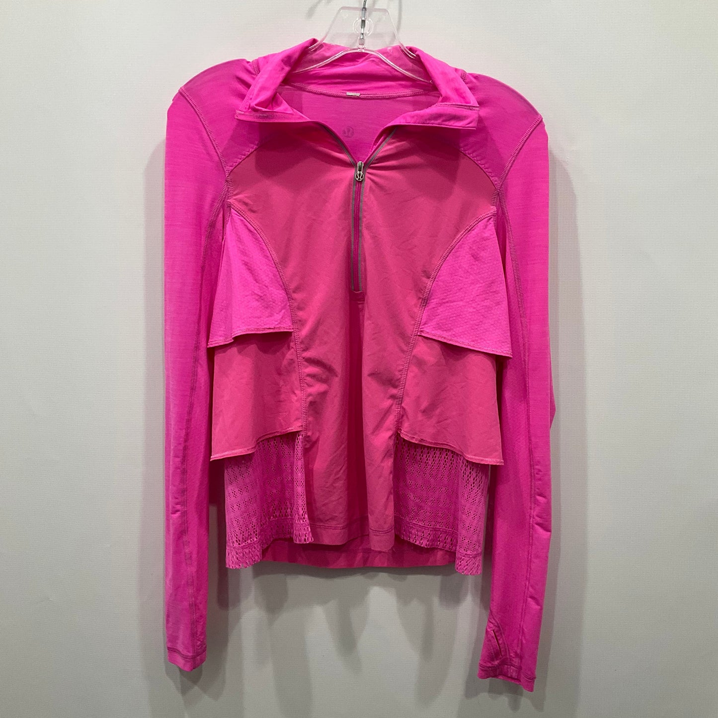 Athletic Jacket By Lululemon In Pink, Size: 4