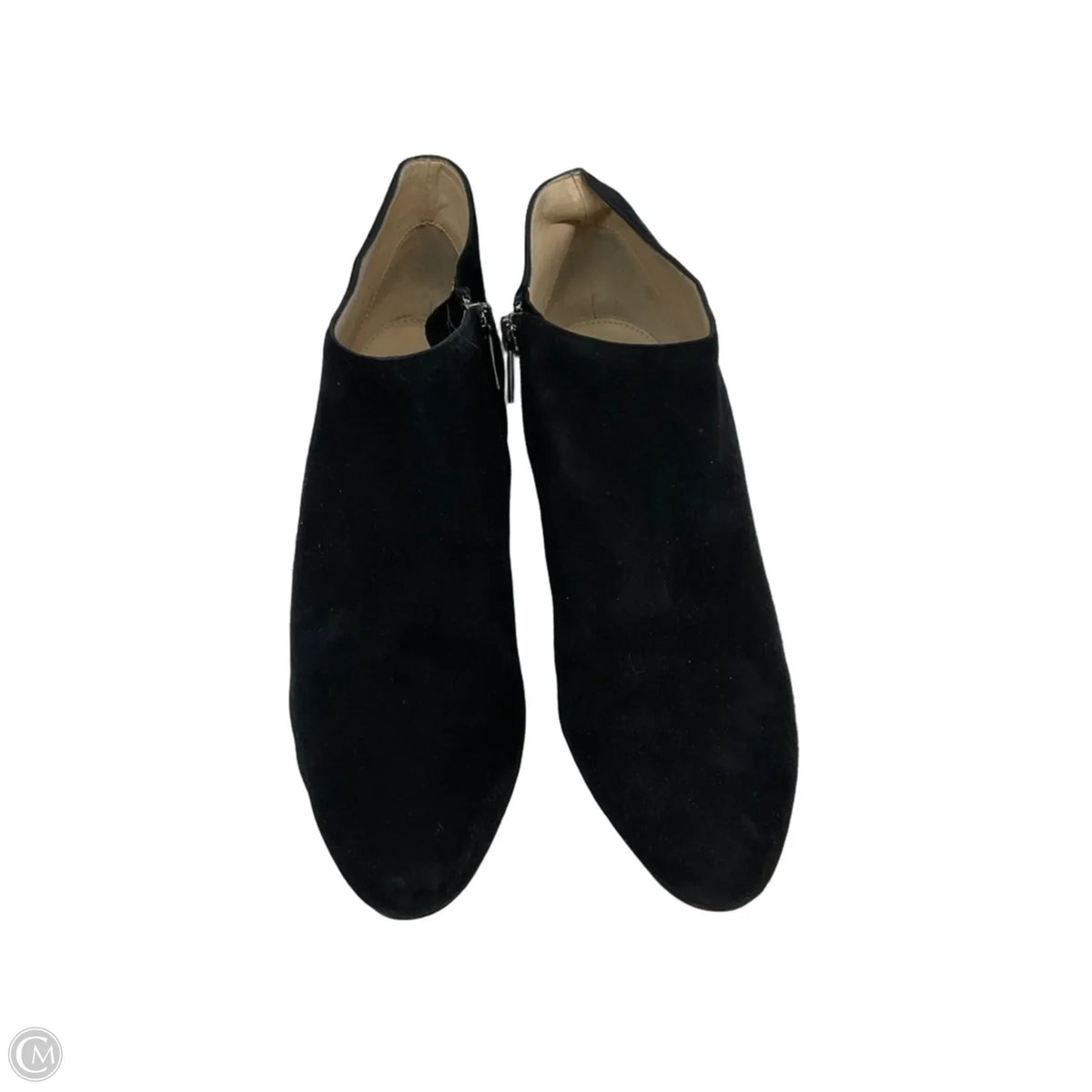 Boots Ankle Heels By Cmc In Black, Size: 6.5