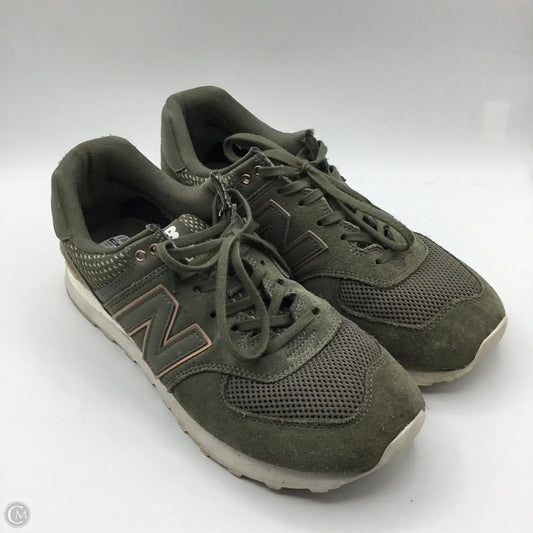 Shoes Sneakers By New Balance In Green, Size: 10