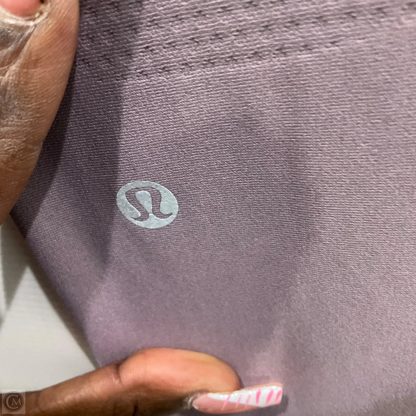 Athletic Leggings By Lululemon In Purple, Size: 8