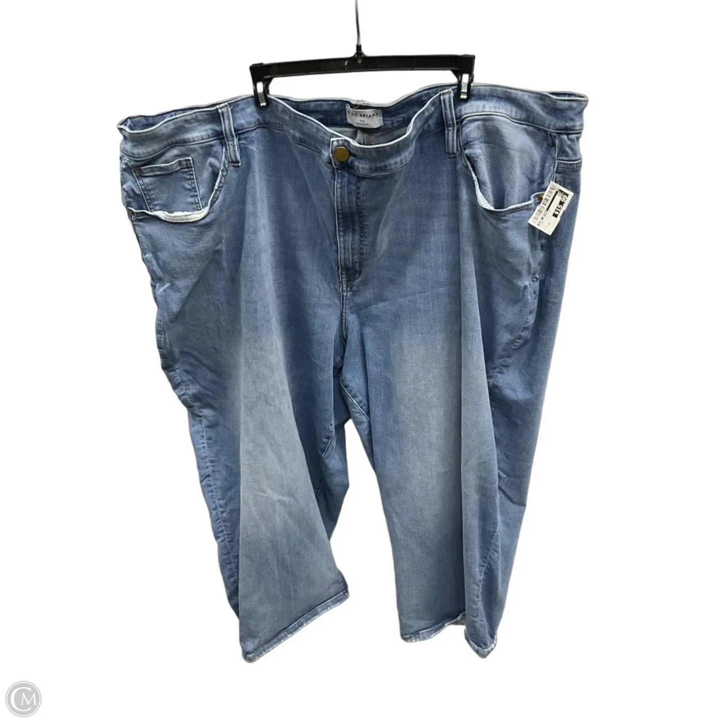 Jeans Straight By Lane Bryant In Blue Denim, Size: 4x