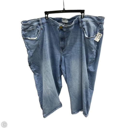 Jeans Straight By Lane Bryant In Blue Denim, Size: 4x