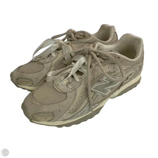 Shoes Sneakers By New Balance In Green & Grey, Size: 7.5