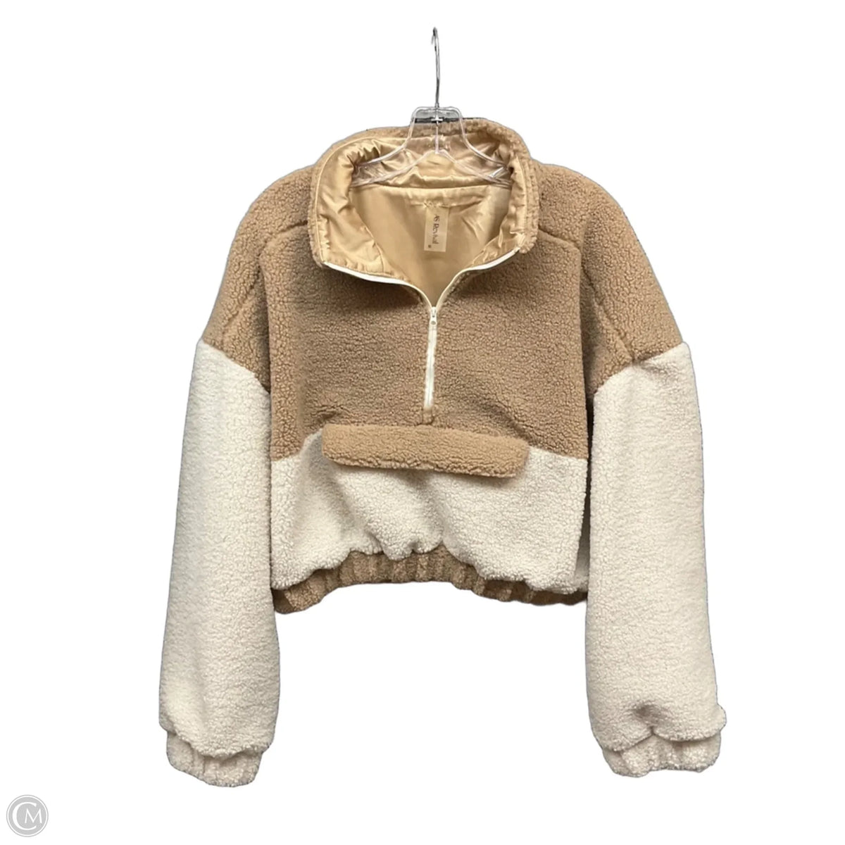 Sweatshirt Collar By As Revival In Brown, Size: M