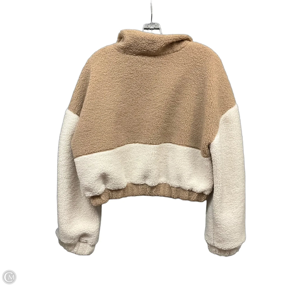 Sweatshirt Collar By As Revival In Brown, Size: M