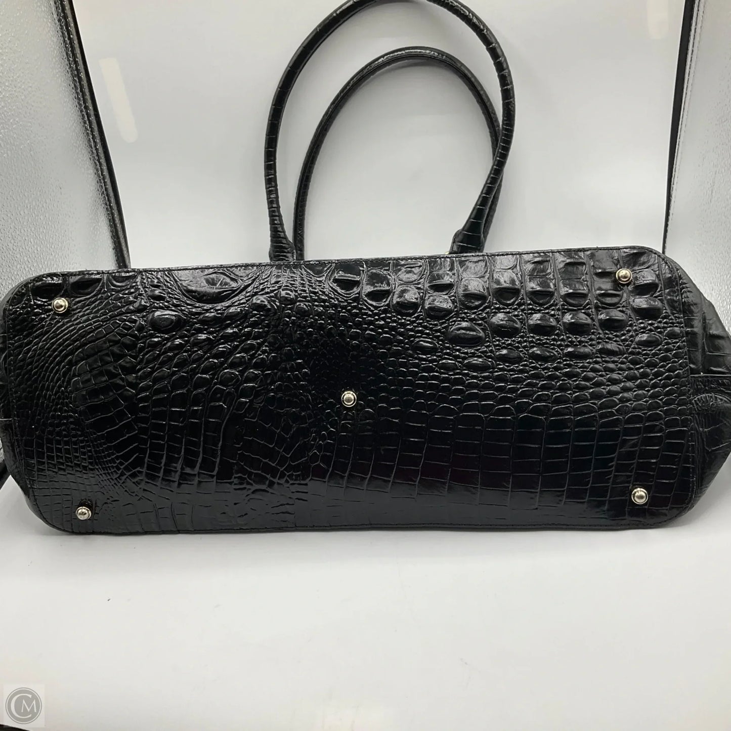 Handbag Designer By Brahmin, Size: Large