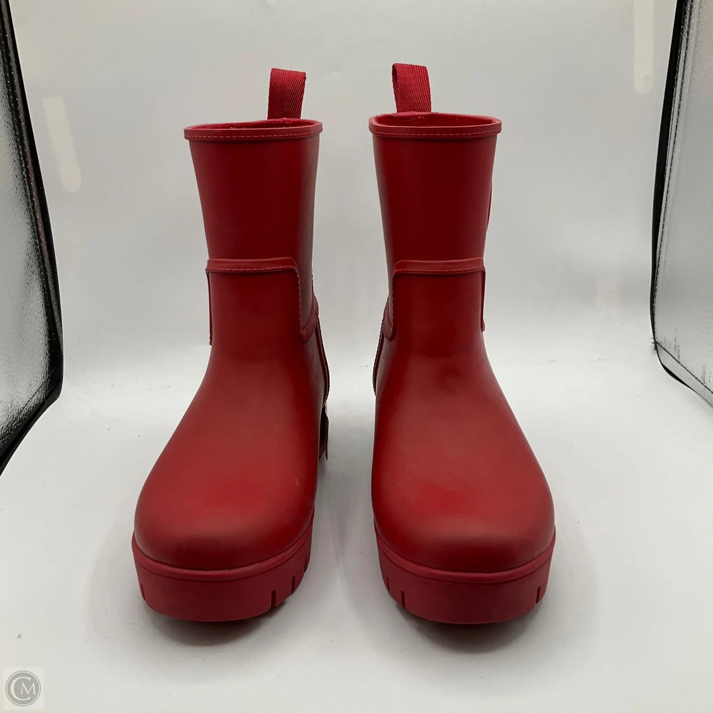 Boots Designer By Tory Burch In Red, Size: 5