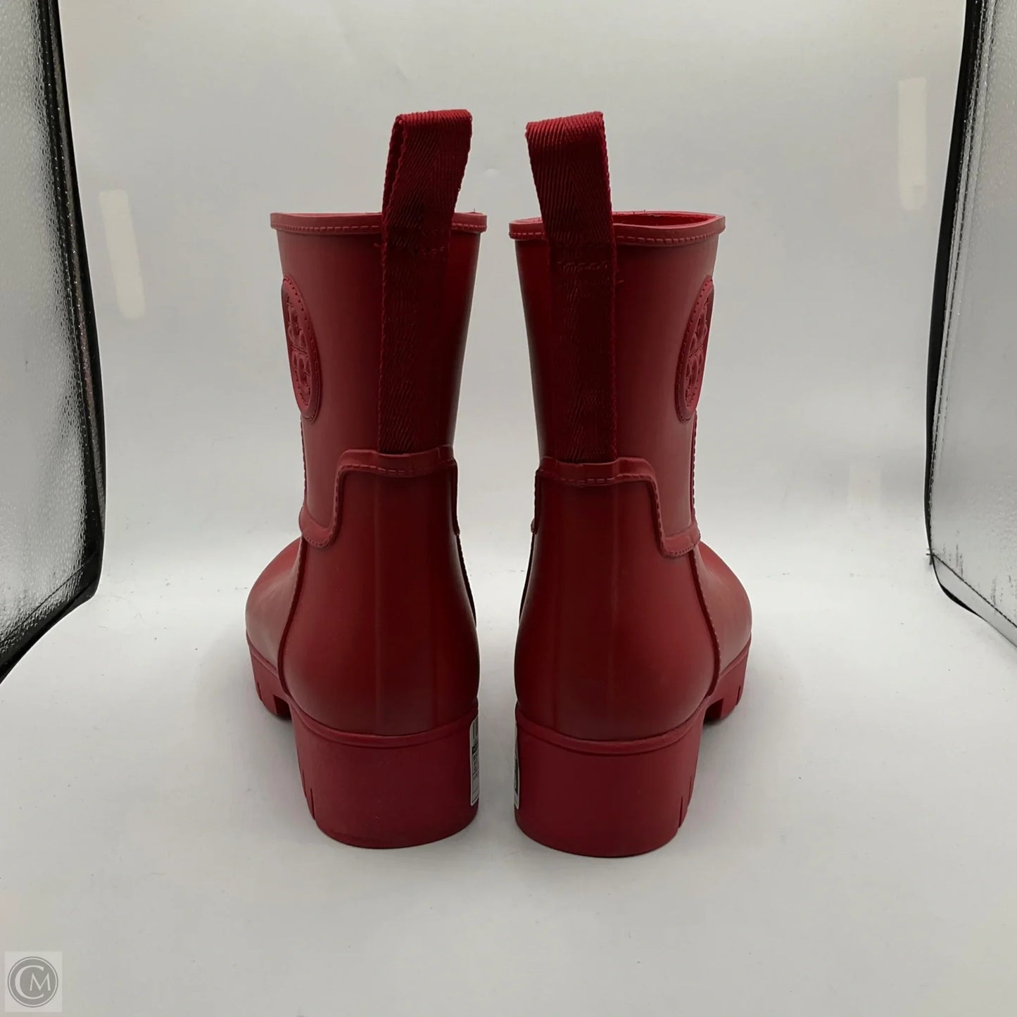 Boots Designer By Tory Burch In Red, Size: 5