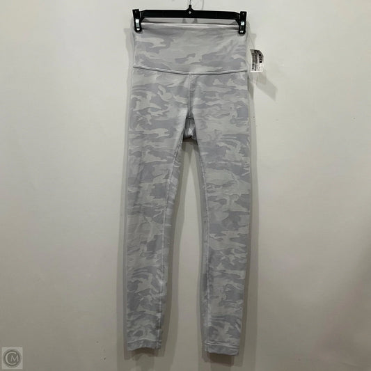 Athletic Leggings By Lululemon In Camouflage Print, Size: 4