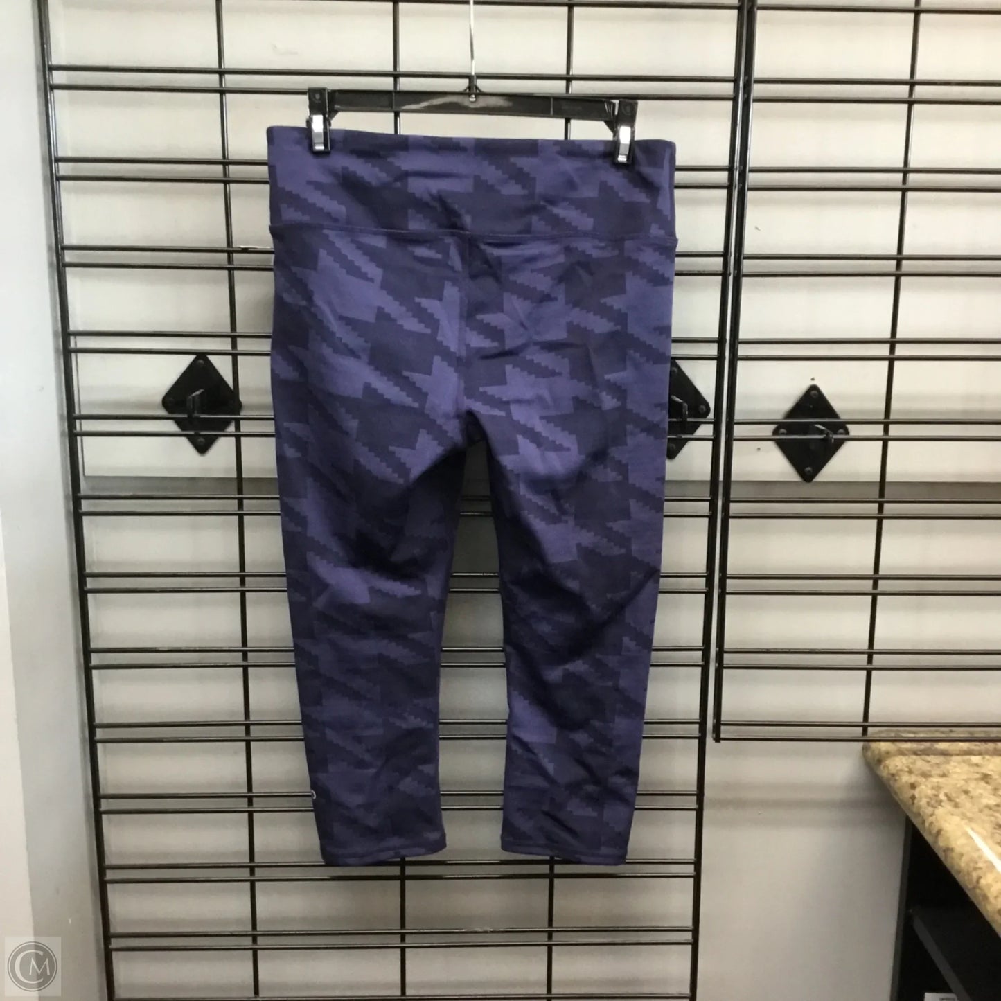 Athletic Leggings Capris By Alo In Navy, Size: M