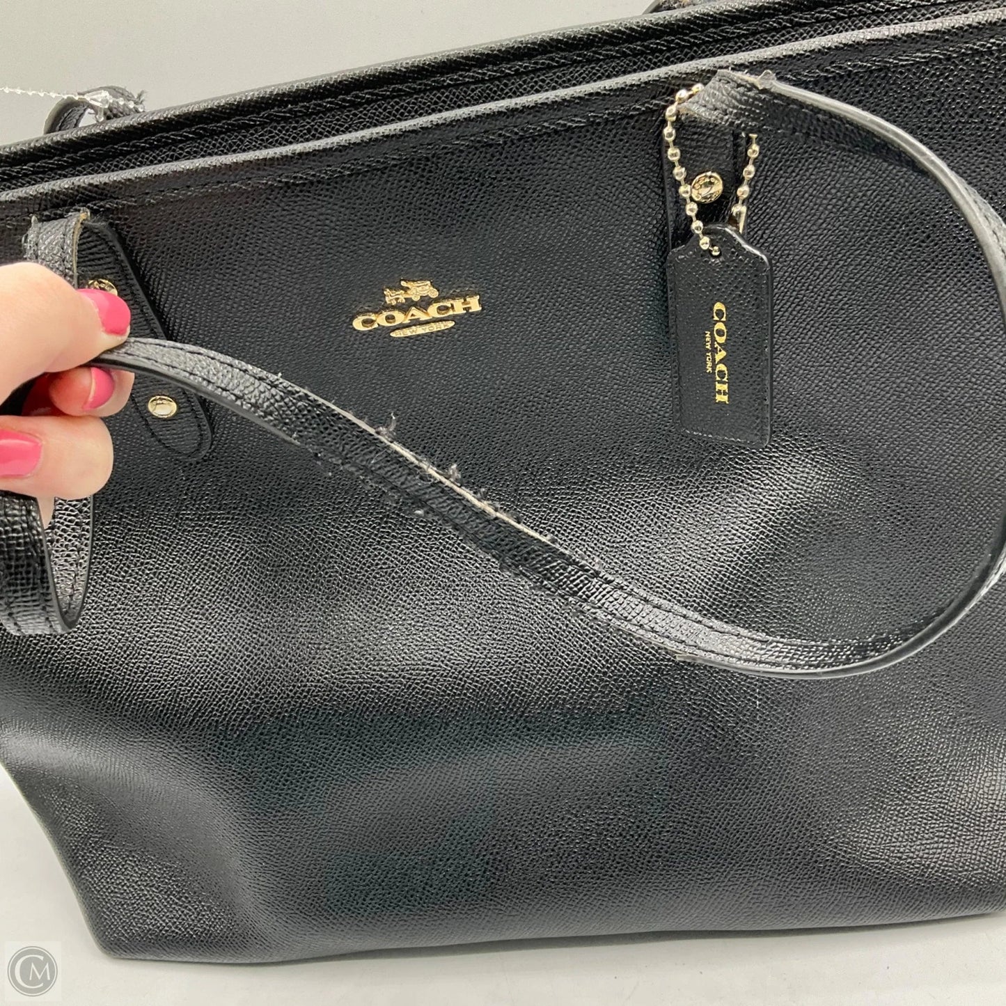 Handbag Designer By Coach, Size: Large