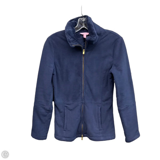 Jacket Designer By Lilly Pulitzer In Blue, Size: Xxs