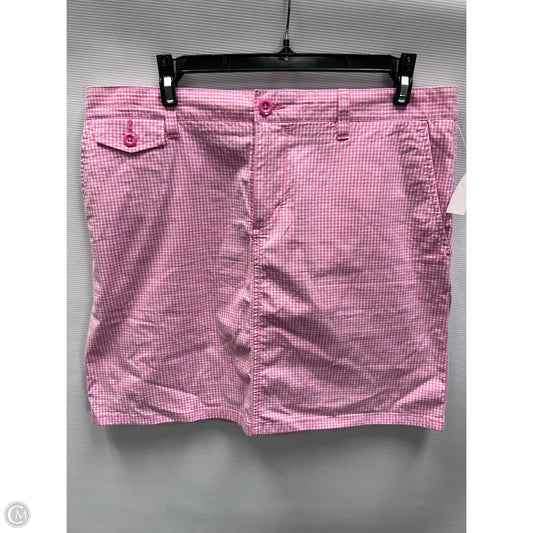 Skirt Mini & Short By Polo Ralph Lauren In Checkered Pattern, Size: 10