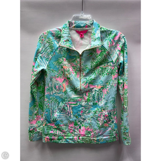 Jacket Designer By Lilly Pulitzer In Blue & Green, Size: Xs