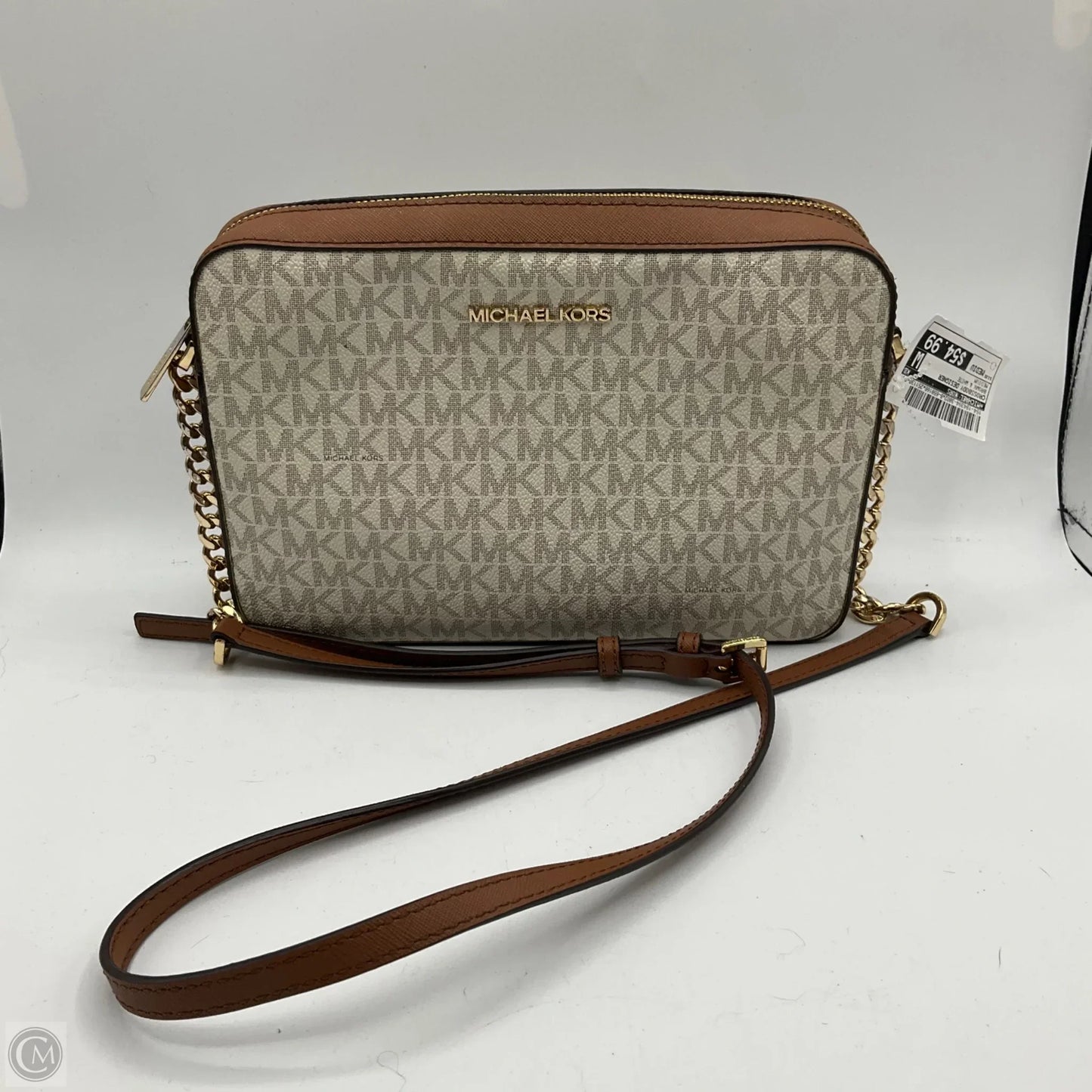 Crossbody Designer By Michael Kors, Size: Medium