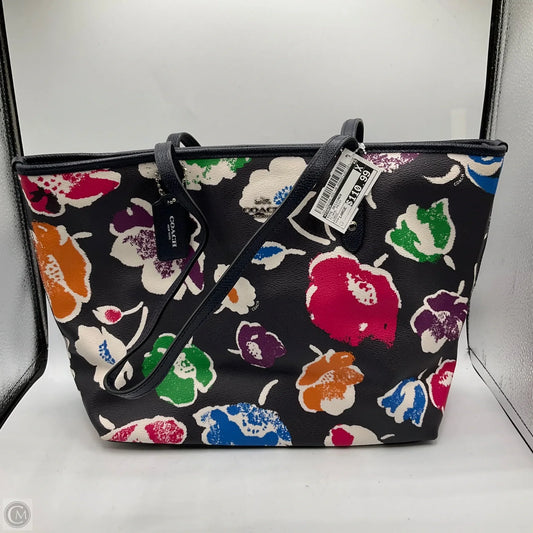 Tote Designer By Coach, Size: Large