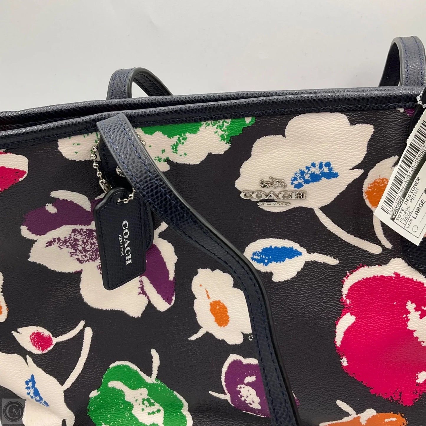 Tote Designer By Coach, Size: Large