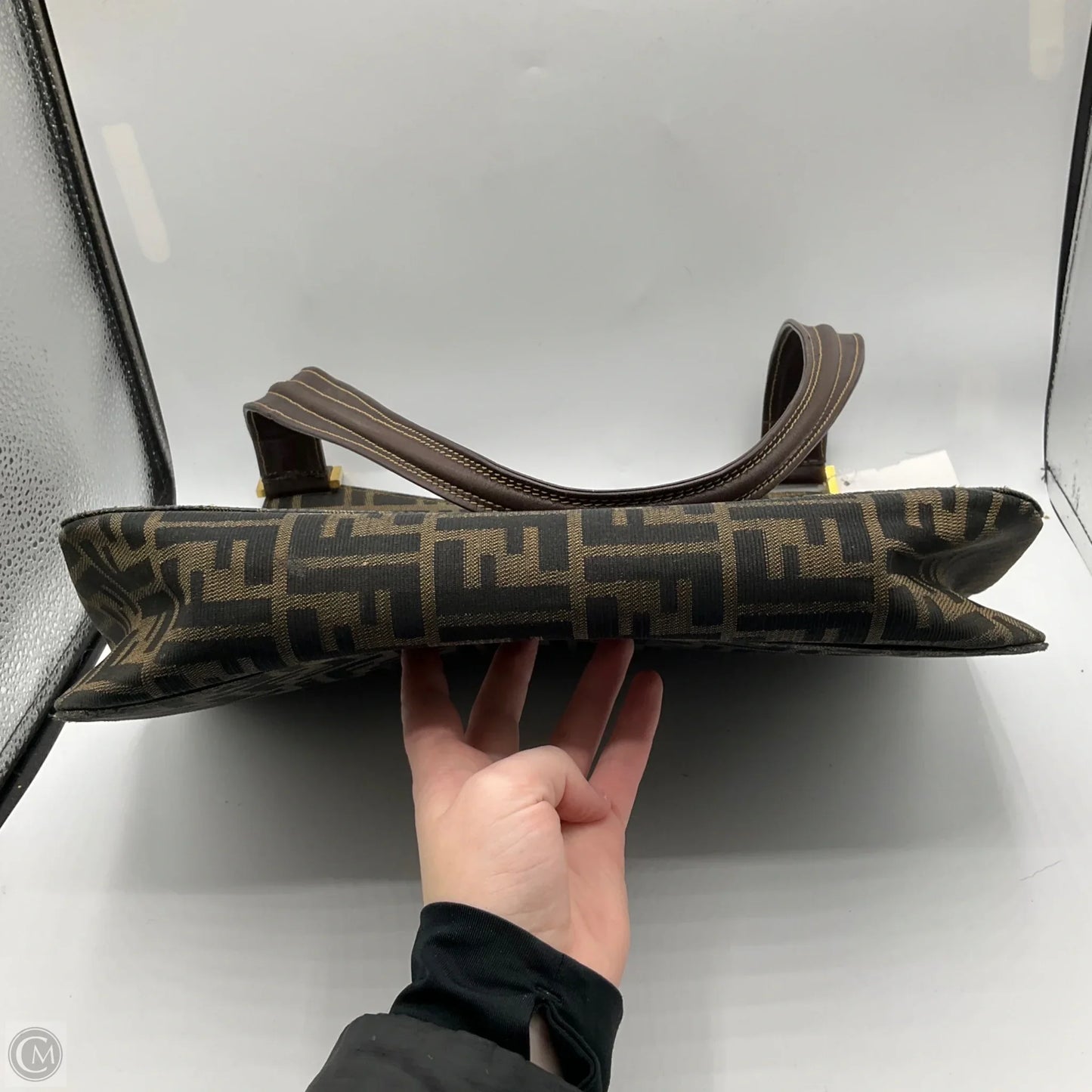 Crossbody Luxury Designer By Fendi, Size: Large