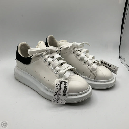 Shoes Luxury Designer By Alexander Mcqueen In White, Size: 6