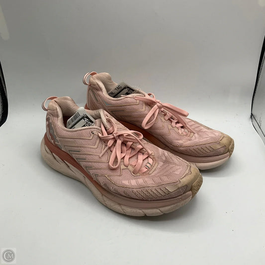 Shoes Sneakers By Hoka In Pink, Size: 7.5