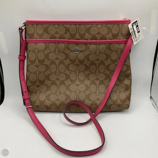Crossbody Designer By Coach, Size: Medium