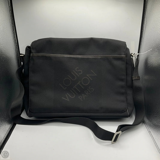 Laptop Bag Luxury Designer By Louis Vuitton, Size: Large