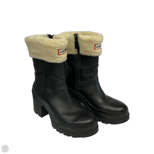 Boots Snow By Hunter In Black, Size: 7