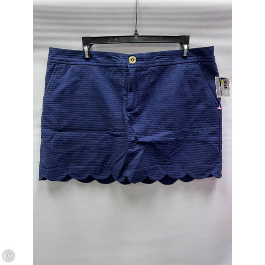 Shorts Designer By Lilly Pulitzer In Blue, Size: 14