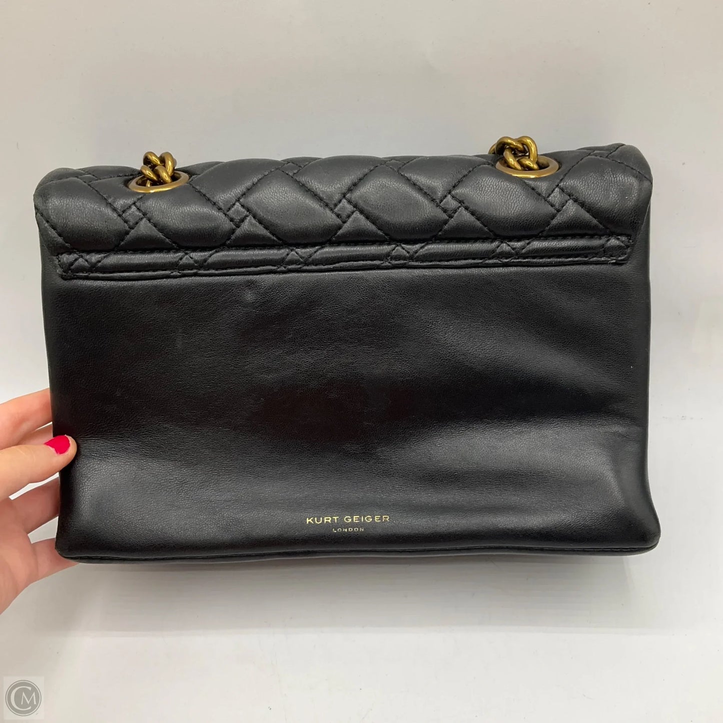Handbag Designer By Kurt Geiger, Size: Medium