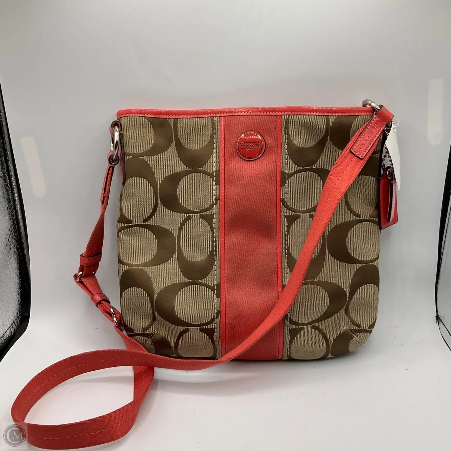 Handbag Designer By Coach, Size: Medium