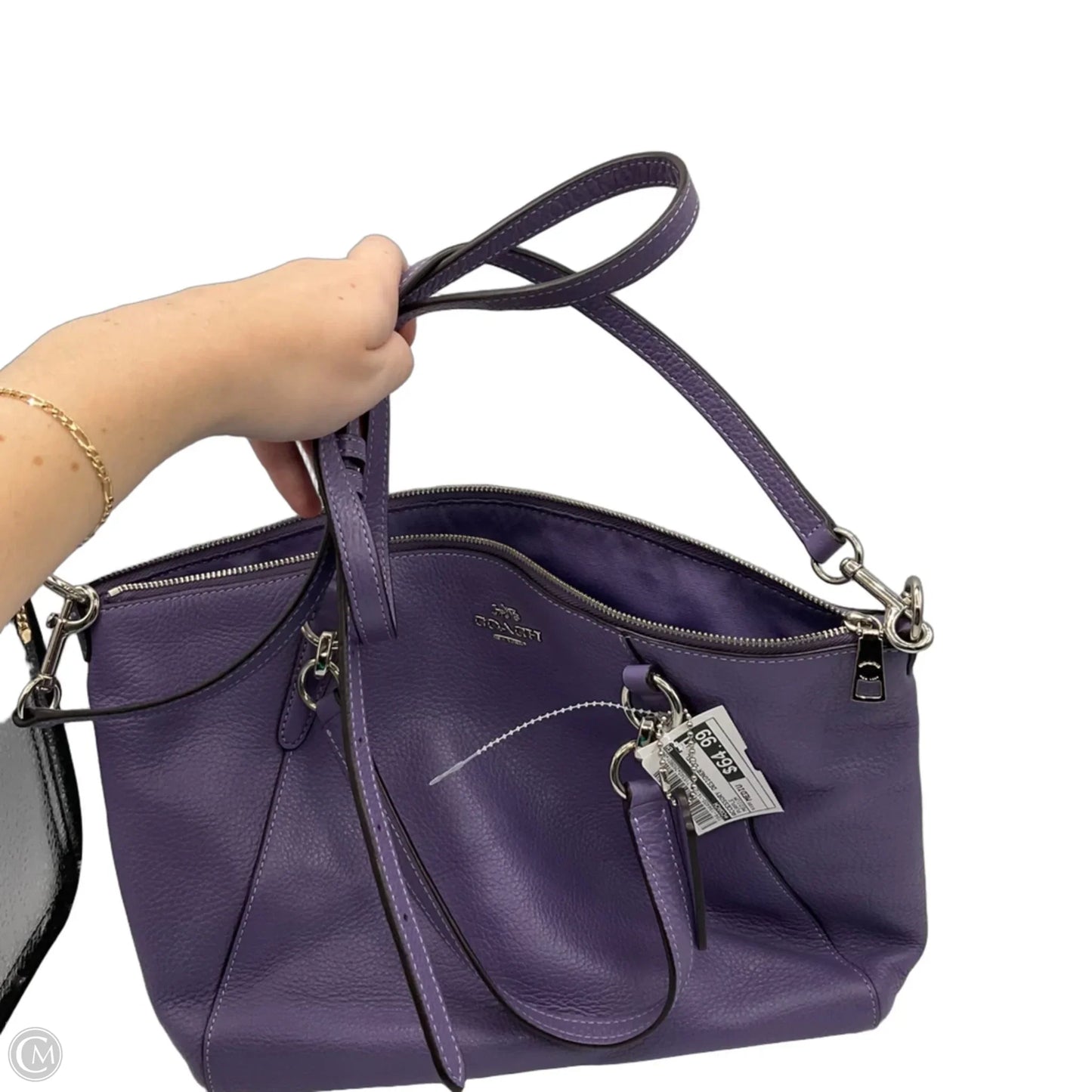 Handbag Designer By Coach, Size: Medium