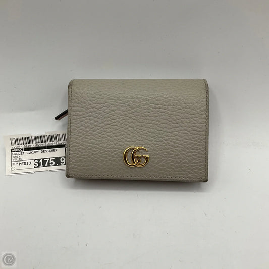 Wallet Luxury Designer By Gucci, Size: Medium