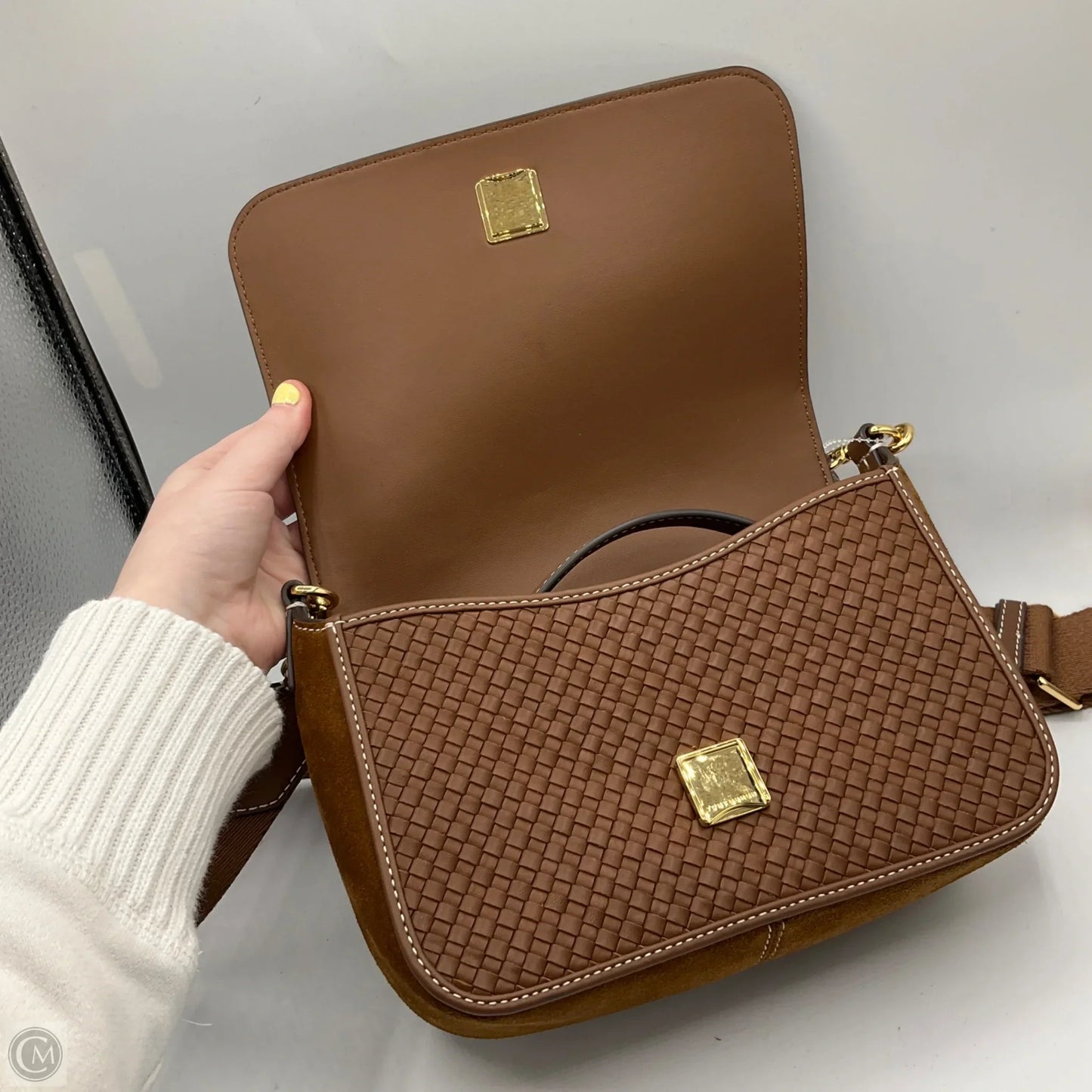 Crossbody Designer By Tory Burch, Size: Medium
