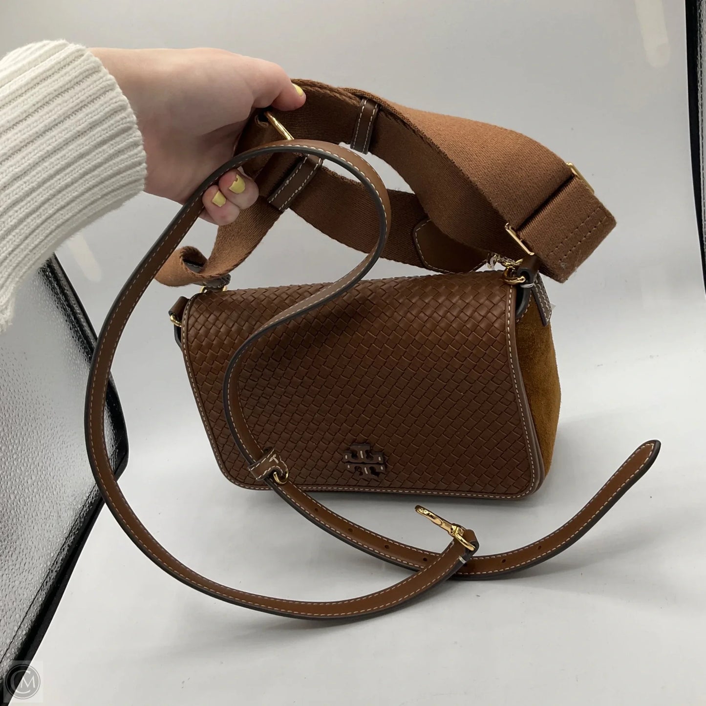 Crossbody Designer By Tory Burch, Size: Medium