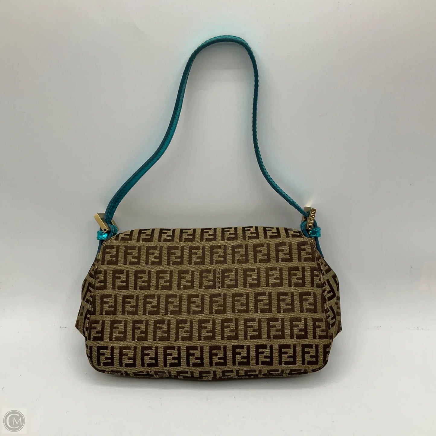 Fendi Zucchino Mama Baguette Shoulder Bag, Size: Small