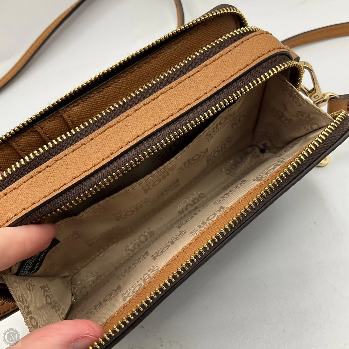 Crossbody Designer By Michael Kors, Size: Small