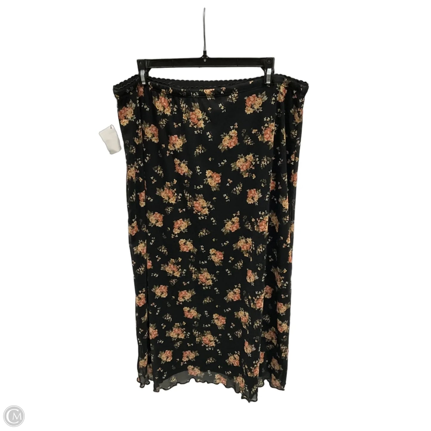 Skirt Maxi By Arula In Floral Print, Size: Xl