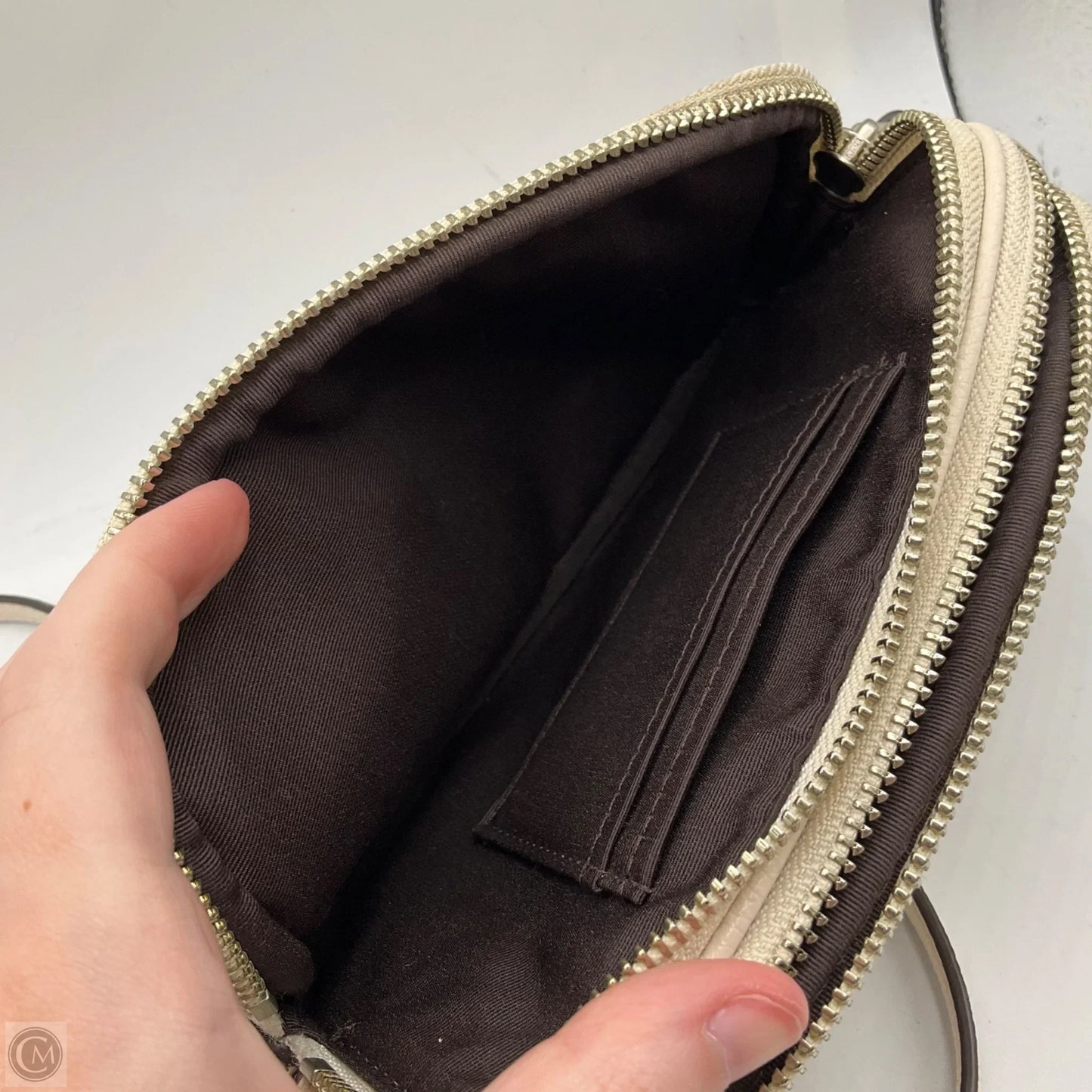 Crossbody Designer By Coach, Size: Small