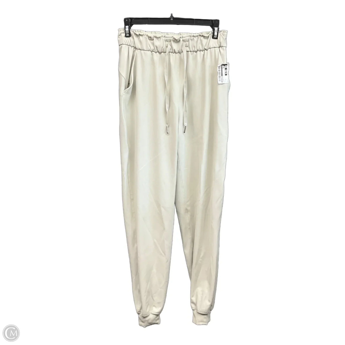 Athletic Pants By Lululemon In Cream, Size: 4