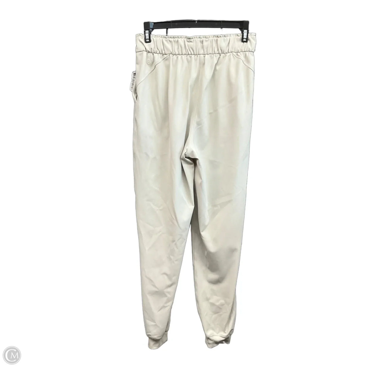 Athletic Pants By Lululemon In Cream, Size: 4