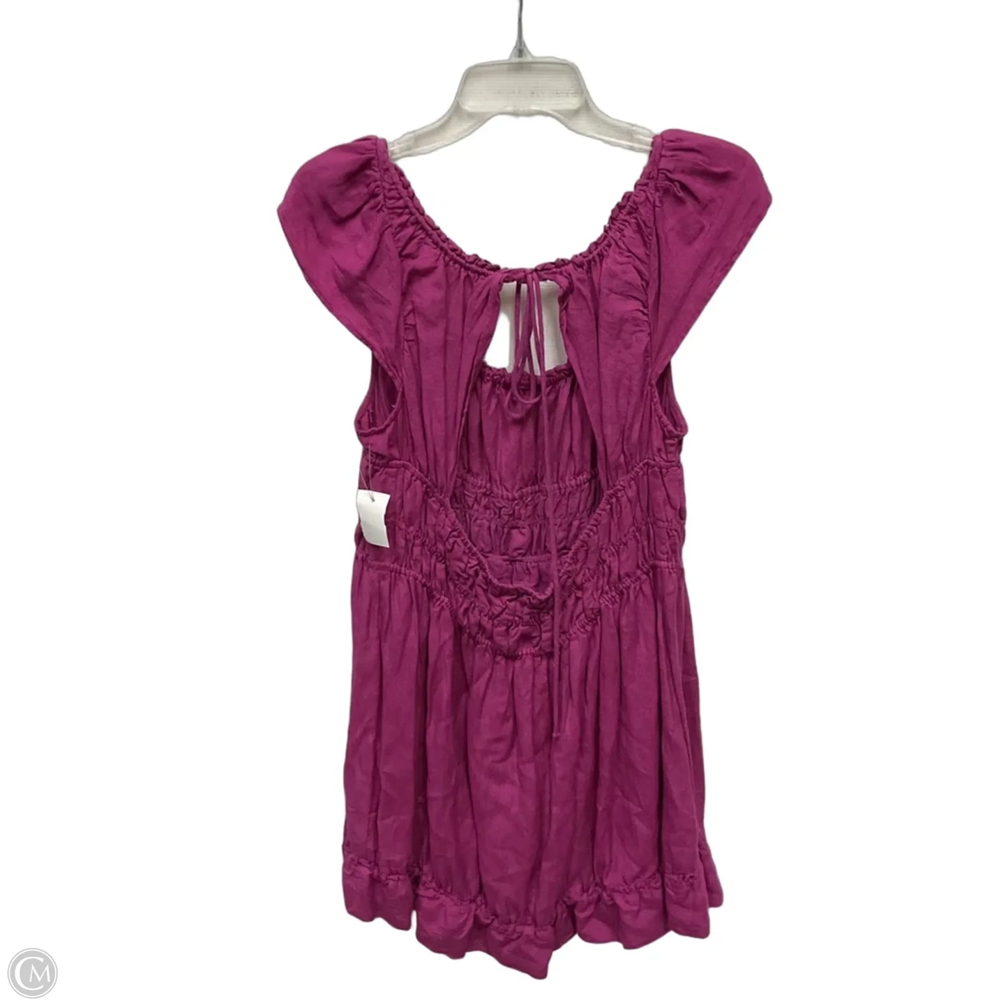 Dress Casual Short By Anthropologie In Purple, Size: L