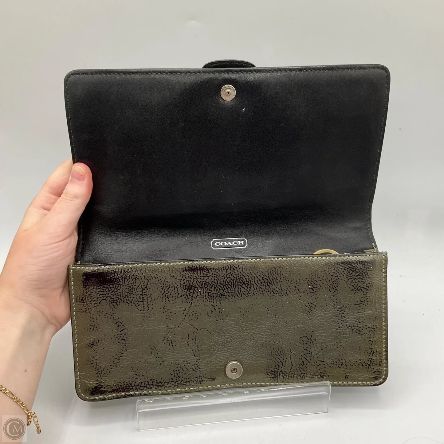 Wallet Designer By Coach, Size: Large