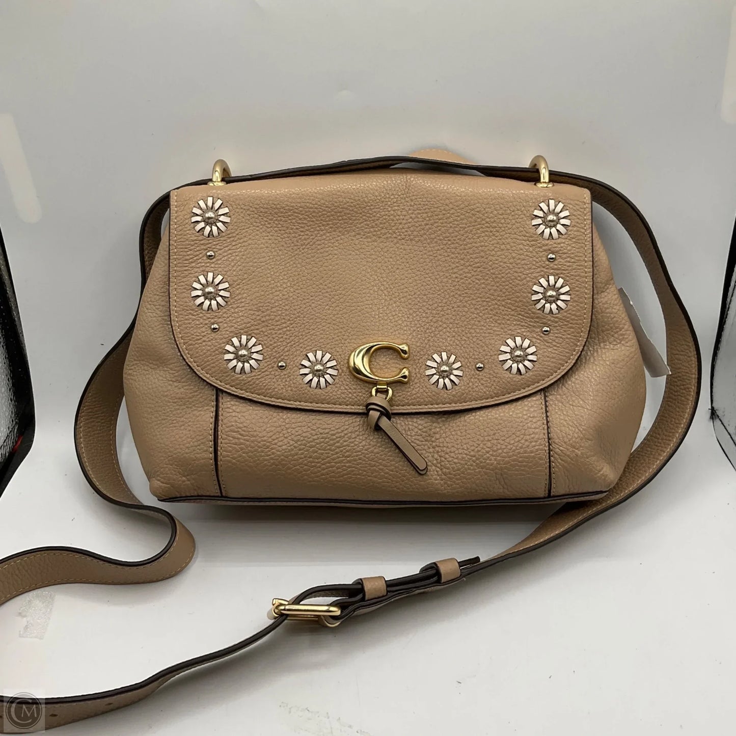 Crossbody Designer By Coach, Size: Medium