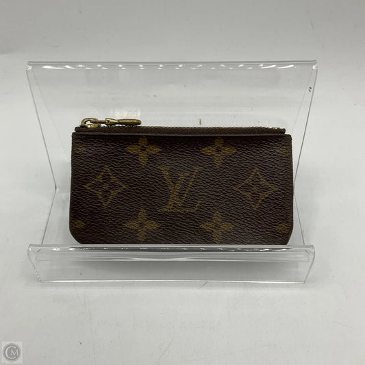 Coin Purse Luxury Designer By Louis Vuitton, Size: Small
