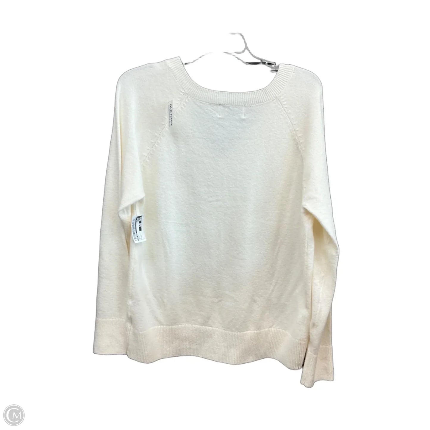 Sweater By Old Navy In Cream, Size: M