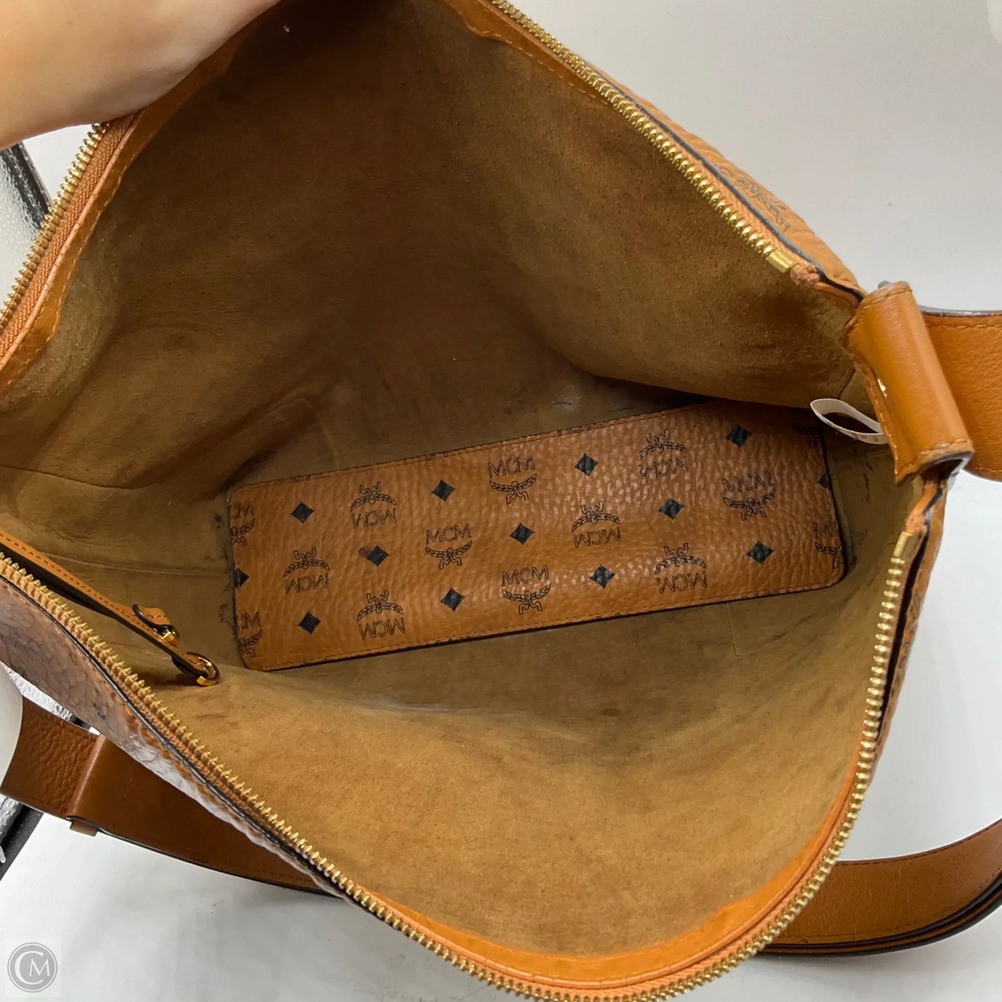 Handbag Luxury Designer By Mcm, Size: Large
